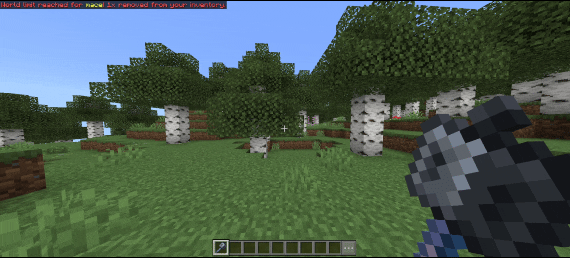 Item world limiter — screenshot 1