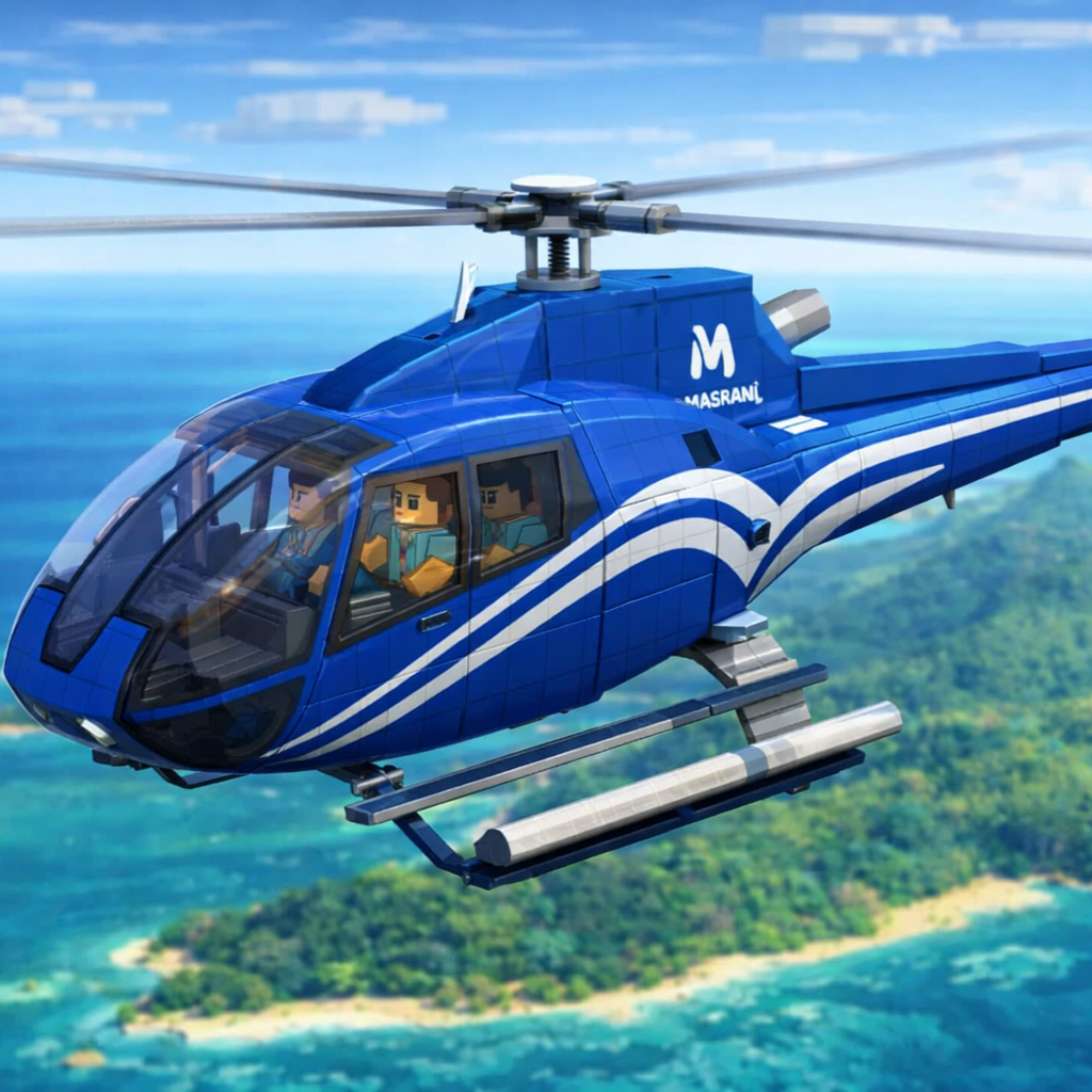 JW001 helicopter Jurassic World