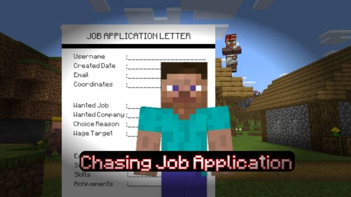 Chasing Job Application  [Addon] [Meme] [Cursed] — screenshot 1