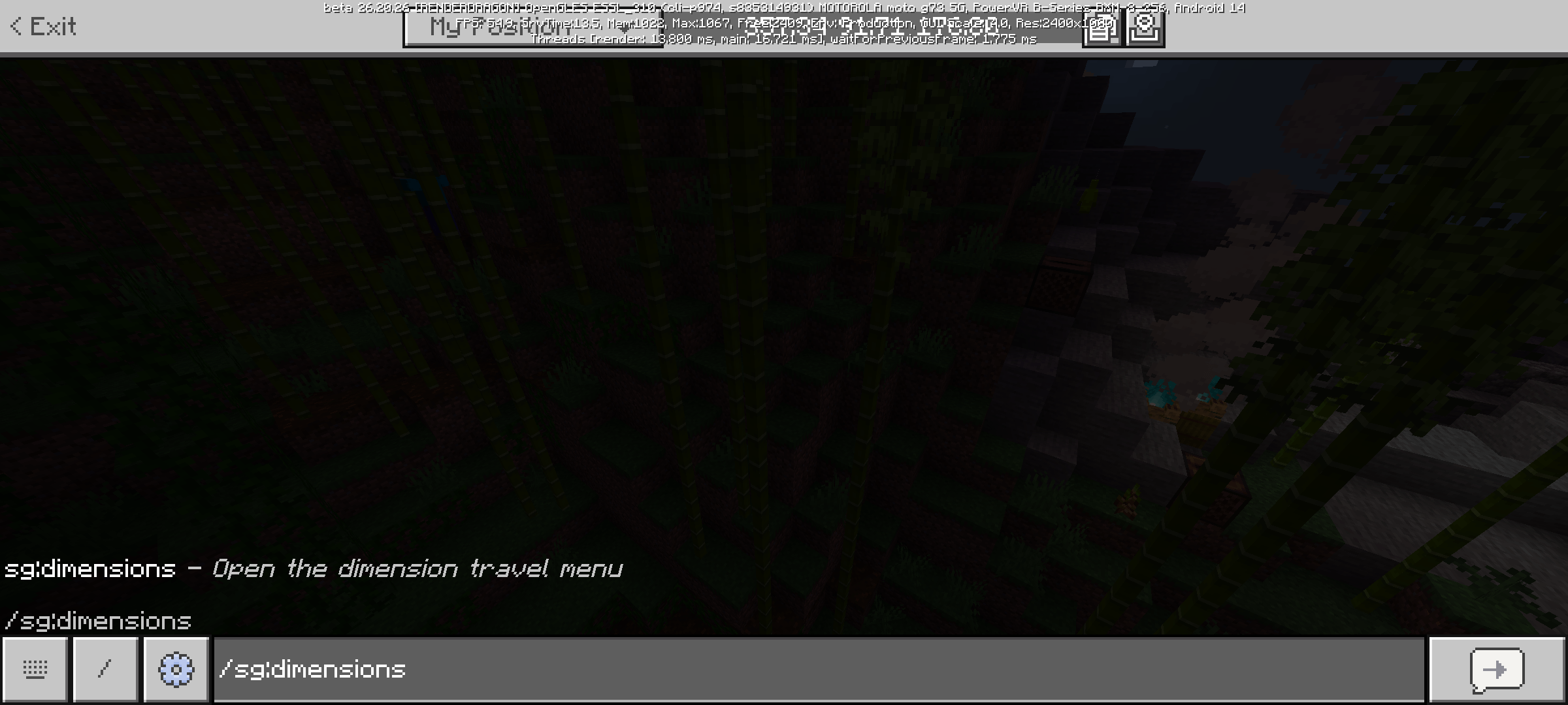 Custom dimensions — screenshot 1