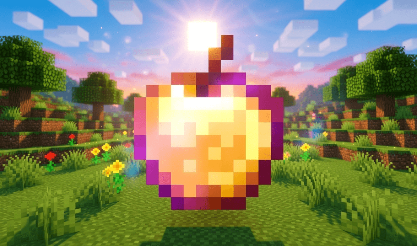 Nether's Craftable Enchanted Golden Apple | Achivement Friendly — screenshot 1
