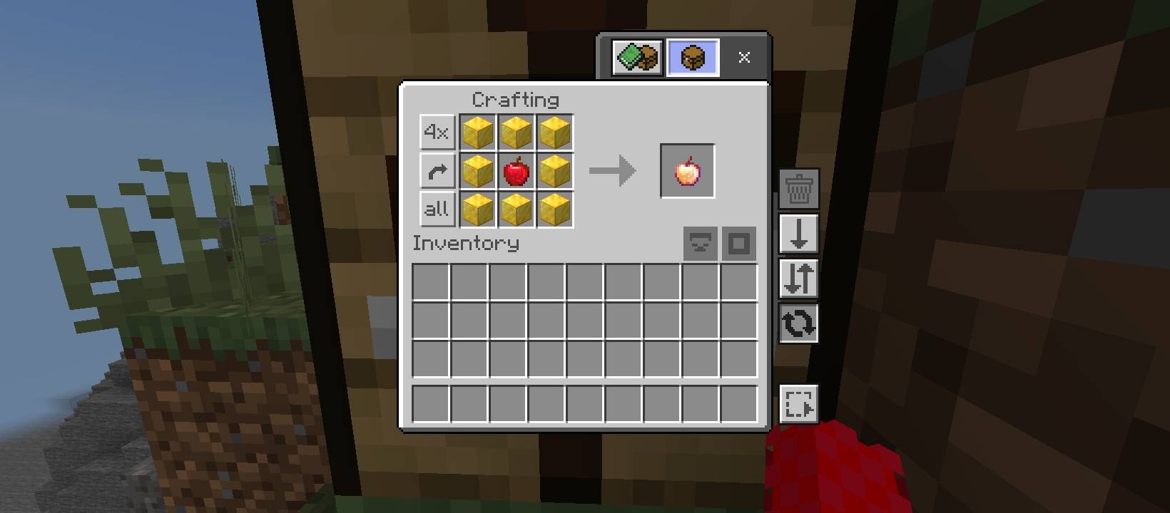 Nether's Craftable Enchanted Golden Apple | Achivement Friendly — screenshot 2