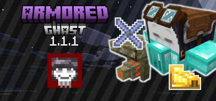 Armored Ghast [Addon] [Happy Ghast] [Equipment] — screenshot 1