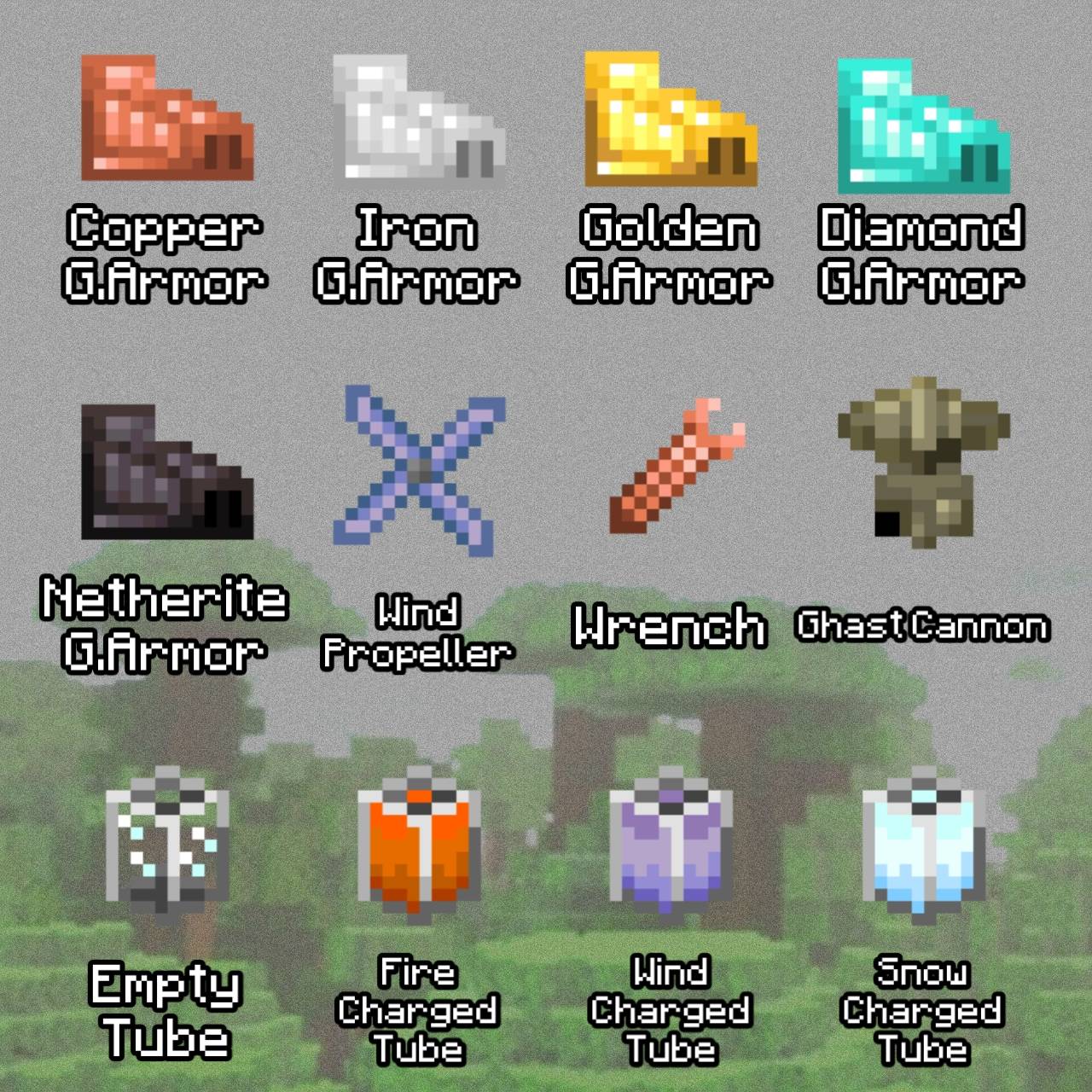 Armored Ghast [Addon] [Happy Ghast] [Equipment] — screenshot 2