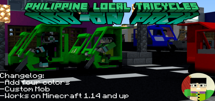 Philippine Tricycles Addon (RMPlaysMC YT Version) — screenshot 1