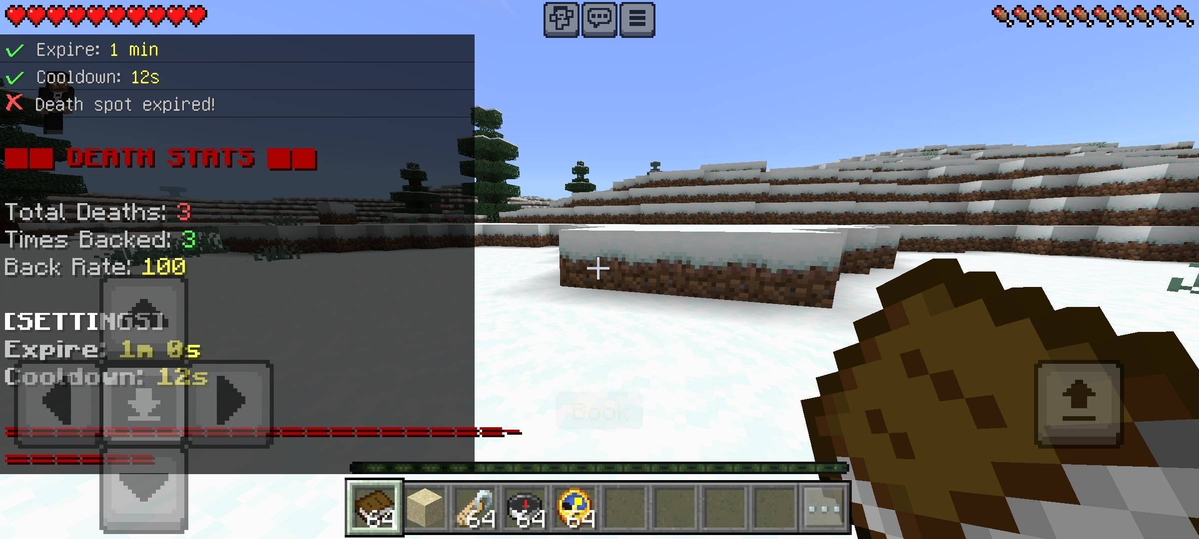 RR Back on Death - Advanced Teleport & Death History Log — screenshot 6