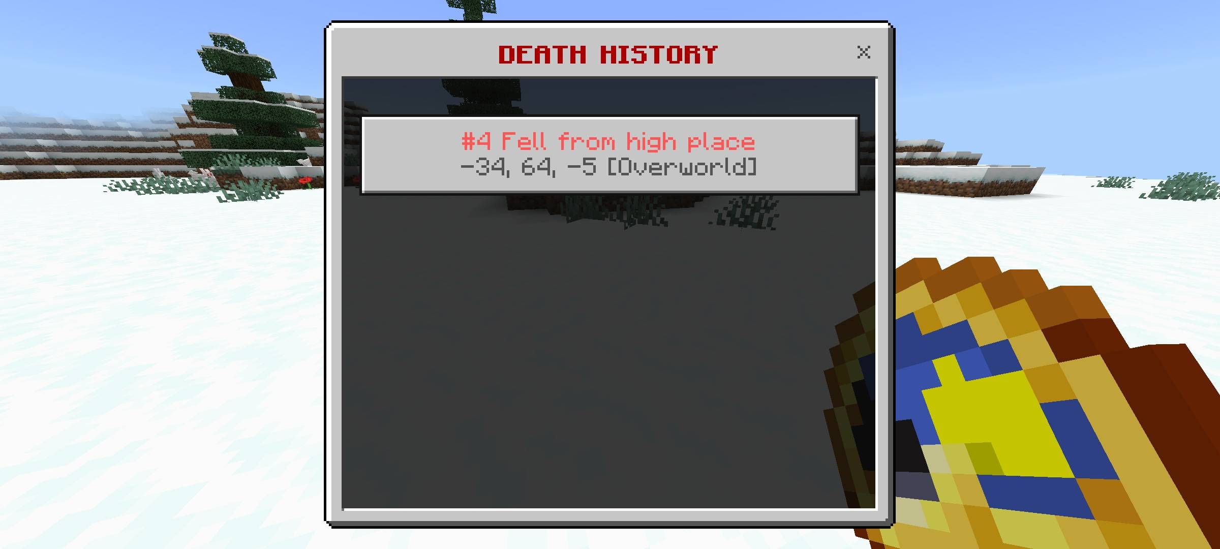 RR Back on Death - Advanced Teleport & Death History Log — screenshot 8