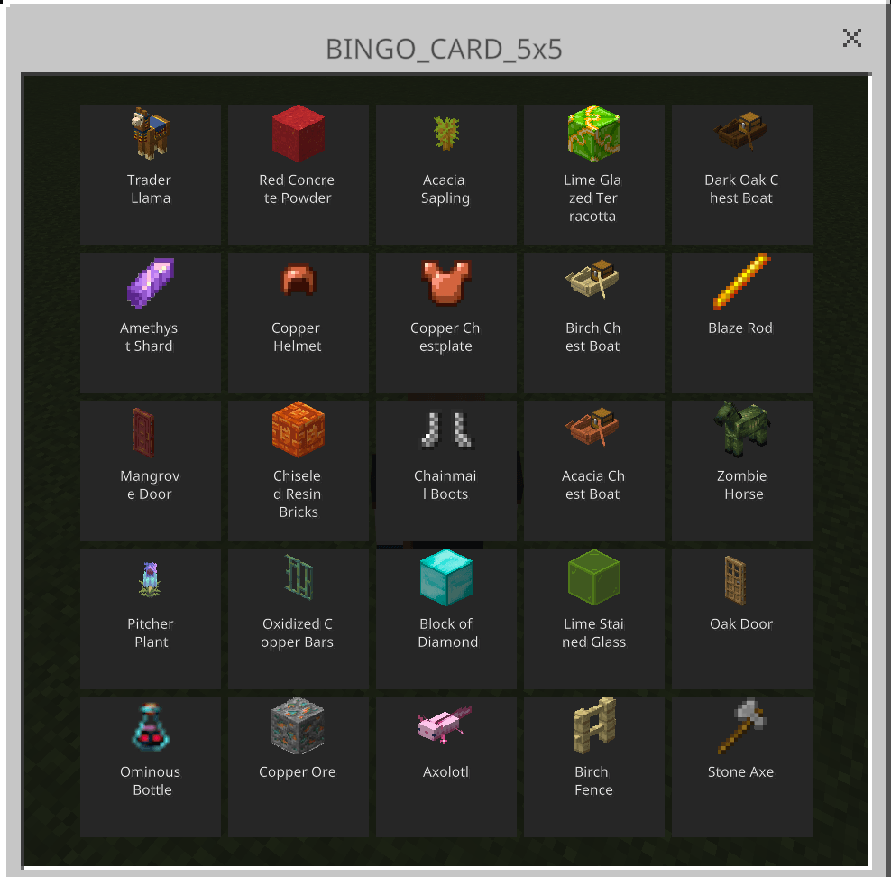Bingo Addon — screenshot 3