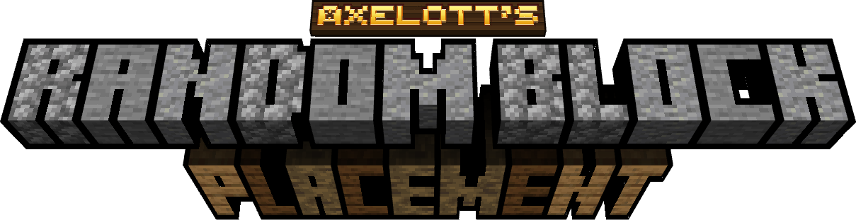 Axelott's Random Block Placer — screenshot 1