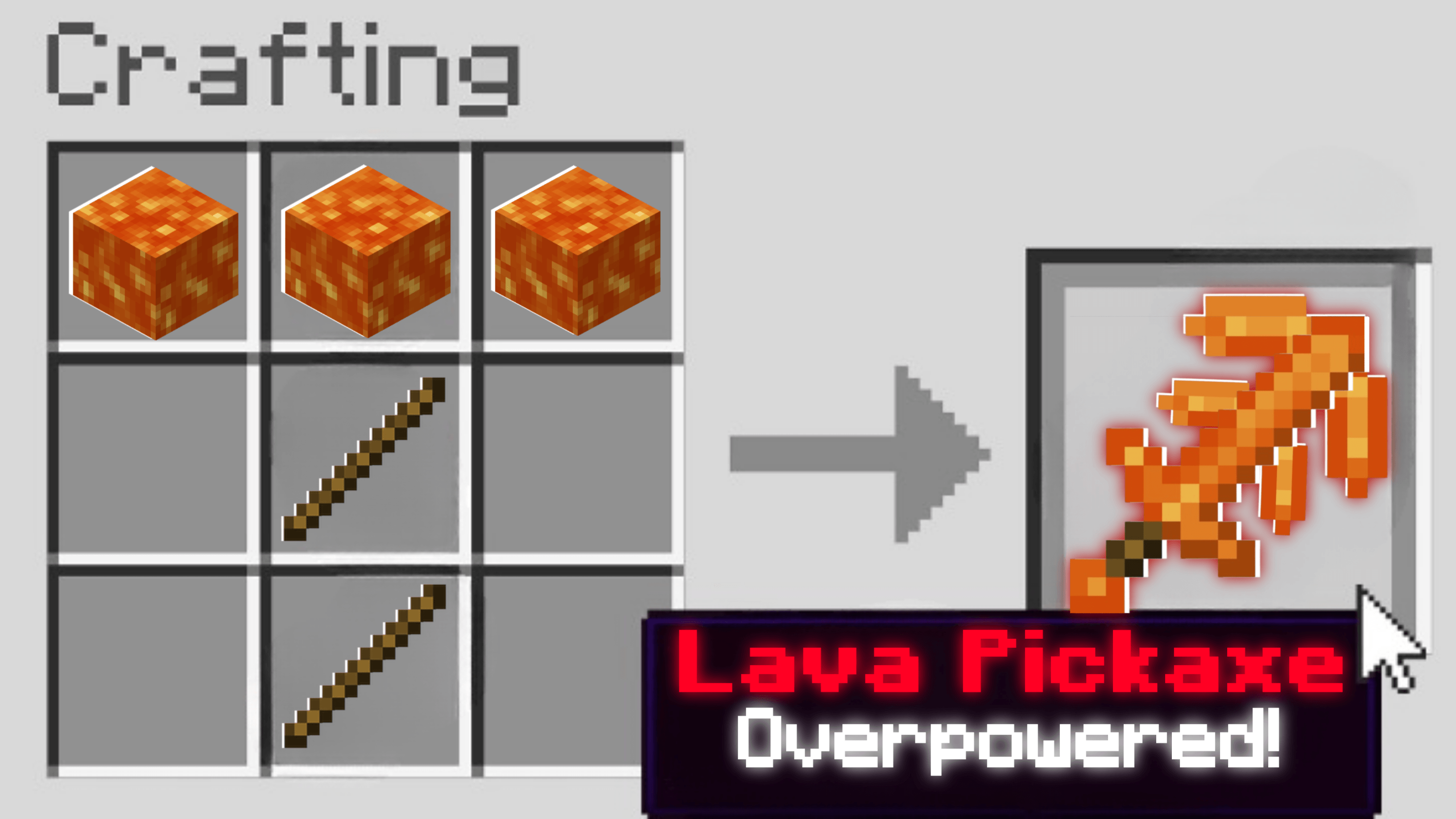 Craftable Lava Tools! — screenshot 1