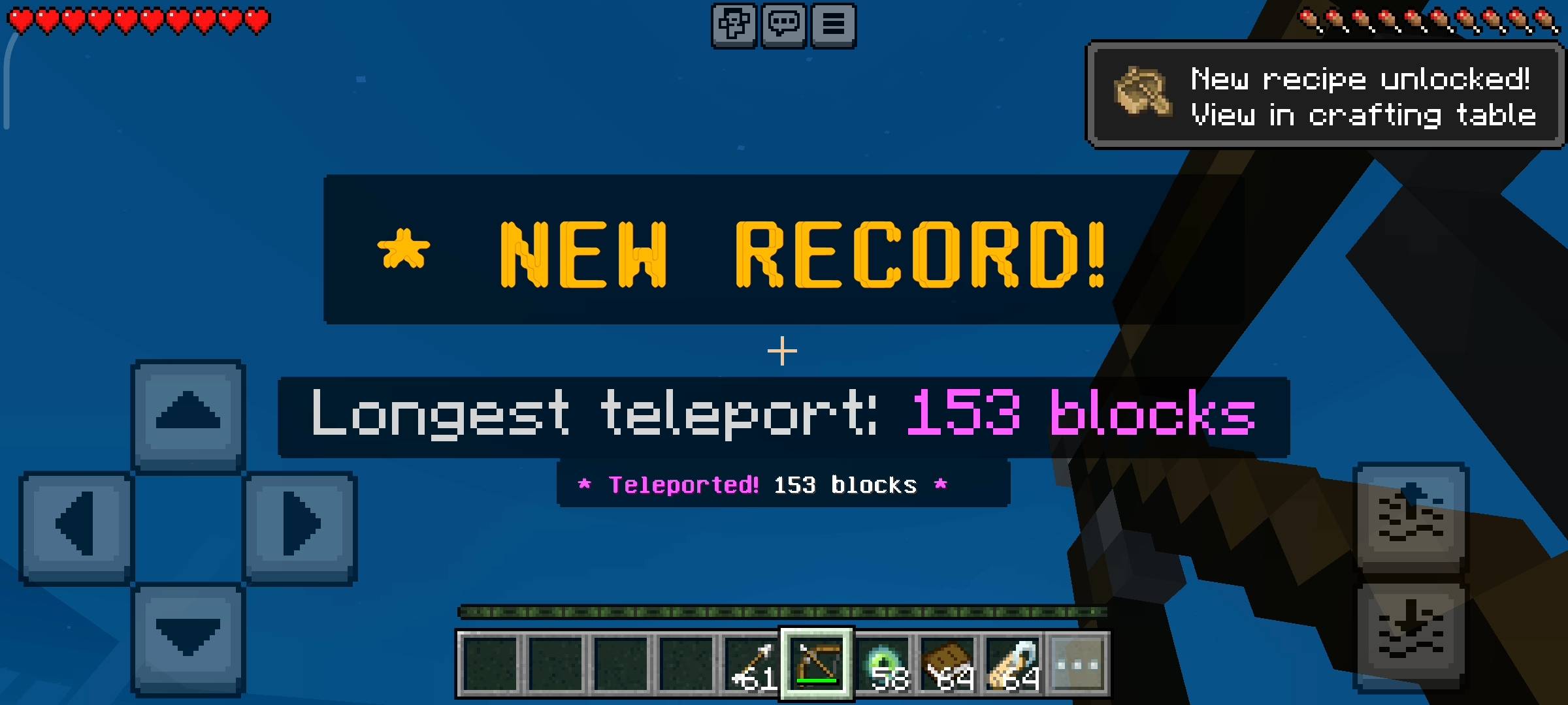Teleport Bow Addon: Safe Landing & No Fall Damage — screenshot 8