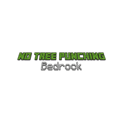 No Tree Punching Bedrock (Unofficial) — screenshot 1