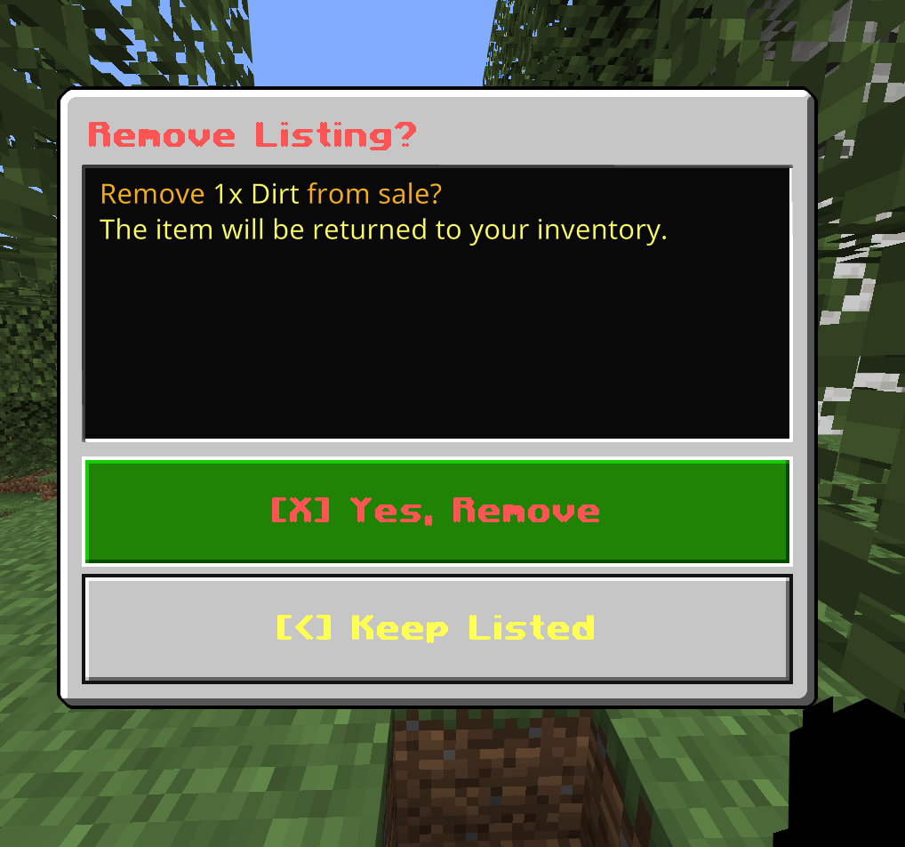 Klockzii's Advanced Auction House! — screenshot 5
