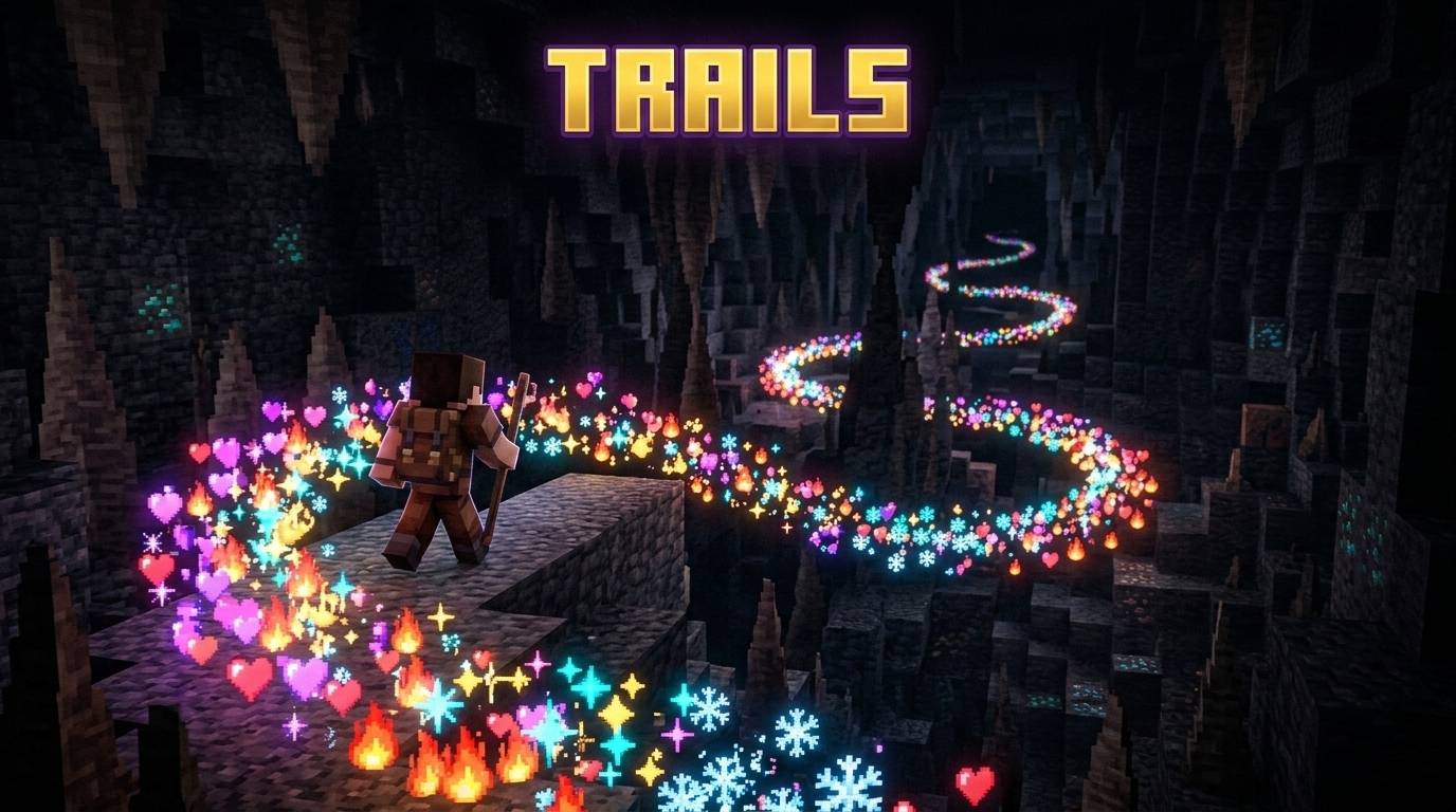 Particle Trails Addon: Custom Walking Effects — screenshot 1