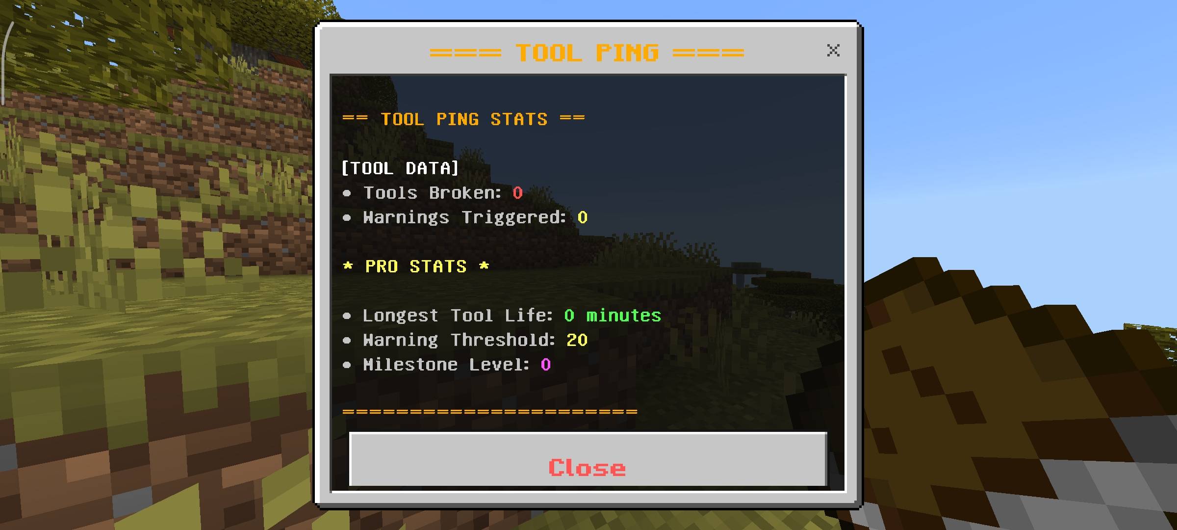 Tool Ping - Durability HUD — screenshot 2