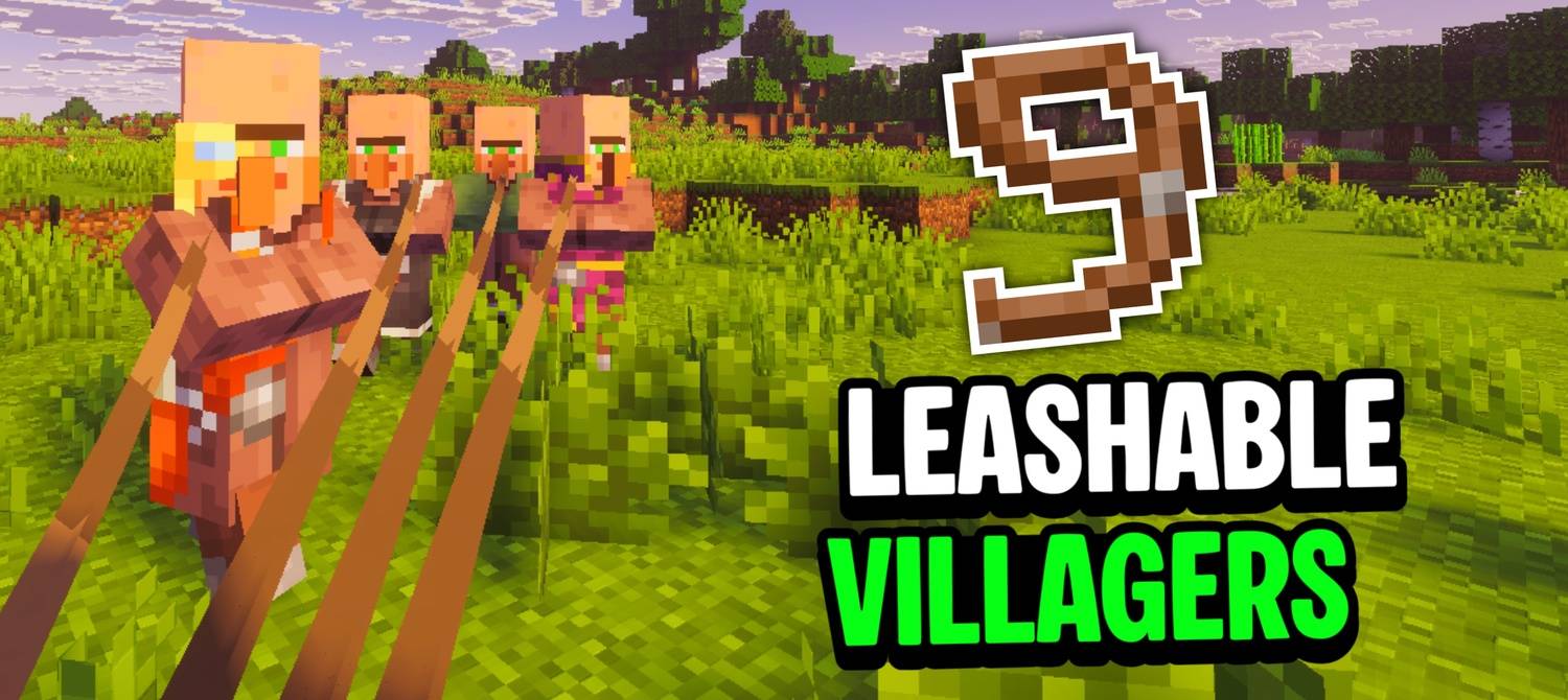 Leashable Villagers - Achievement Friendly — screenshot 1