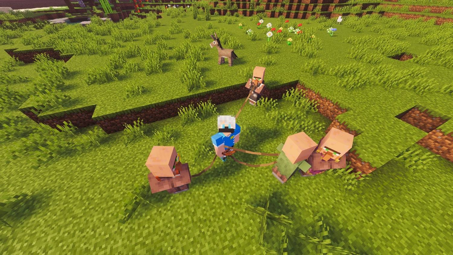 Leashable Villagers - Achievement Friendly — screenshot 2