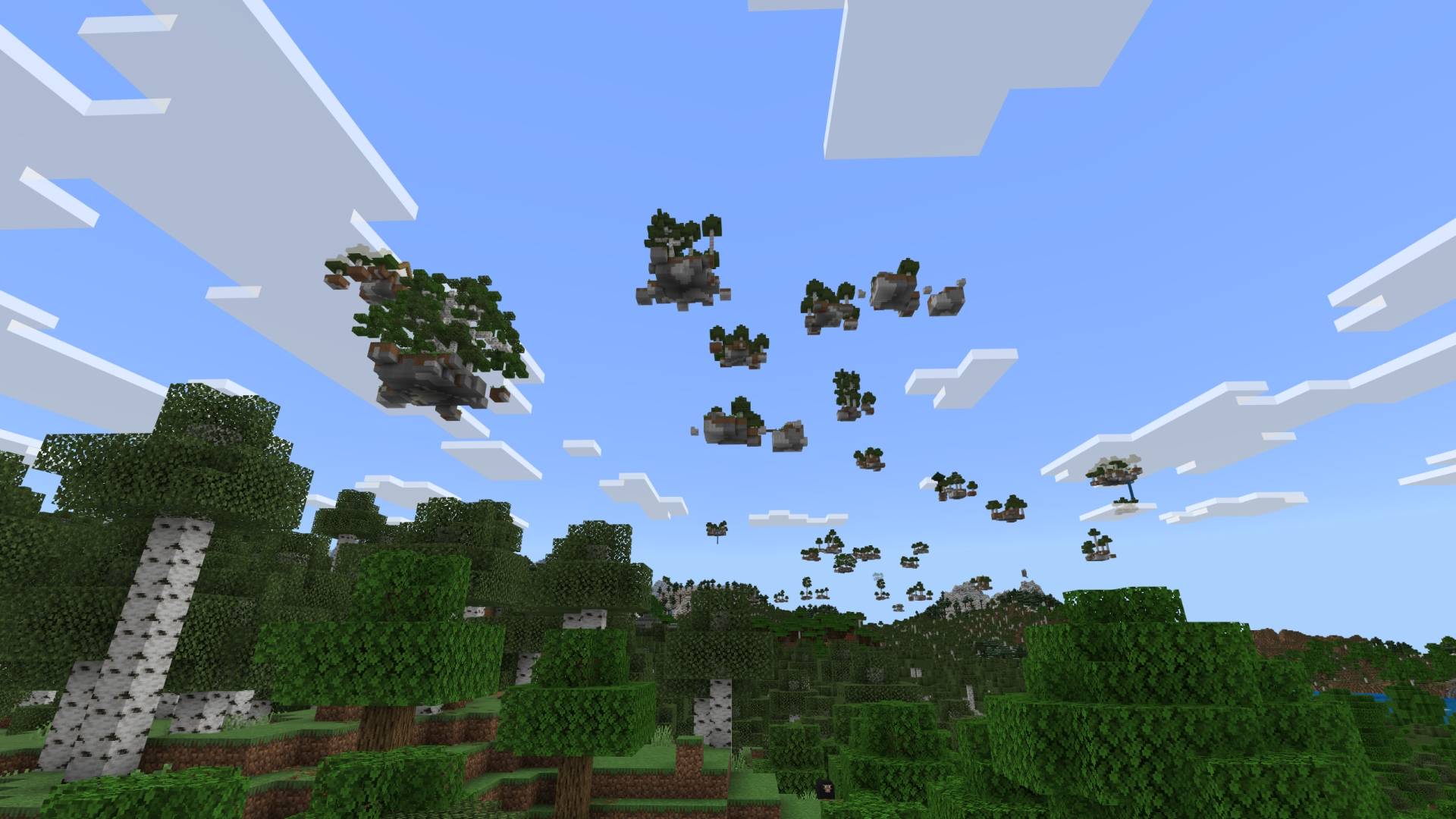 Sky Lands Structures - Birch Forest — screenshot 3