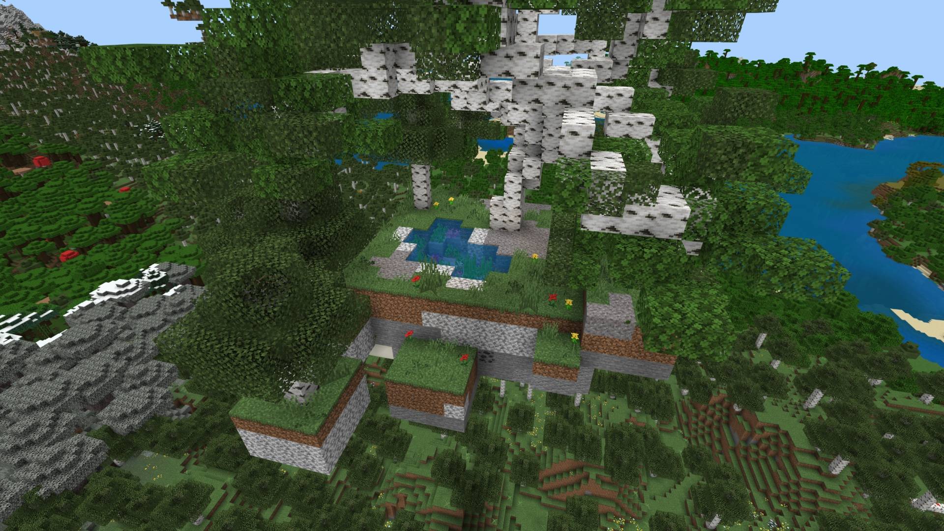 Sky Lands Structures - Birch Forest — screenshot 4