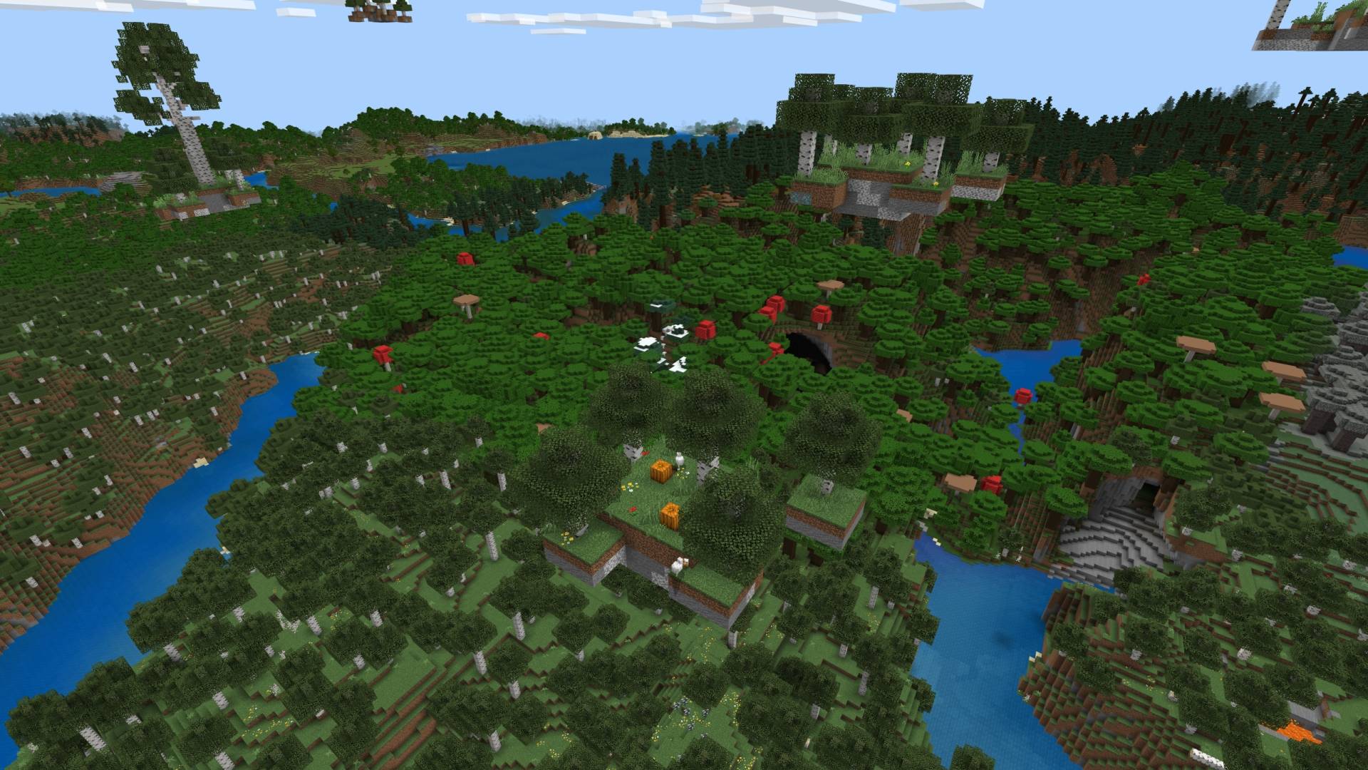 Sky Lands Structures - Birch Forest — screenshot 5