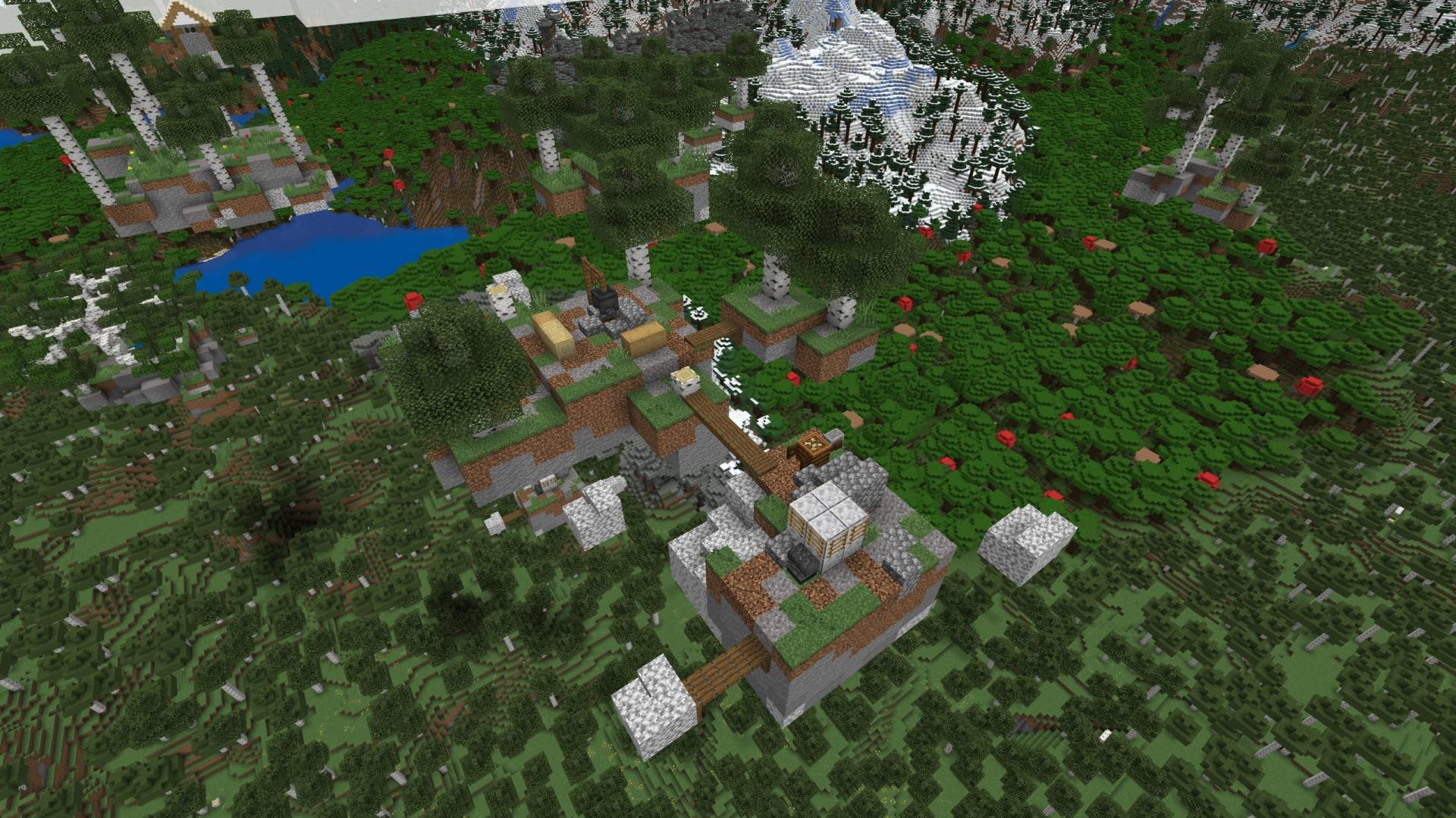 Sky Lands Structures - Birch Forest — screenshot 6