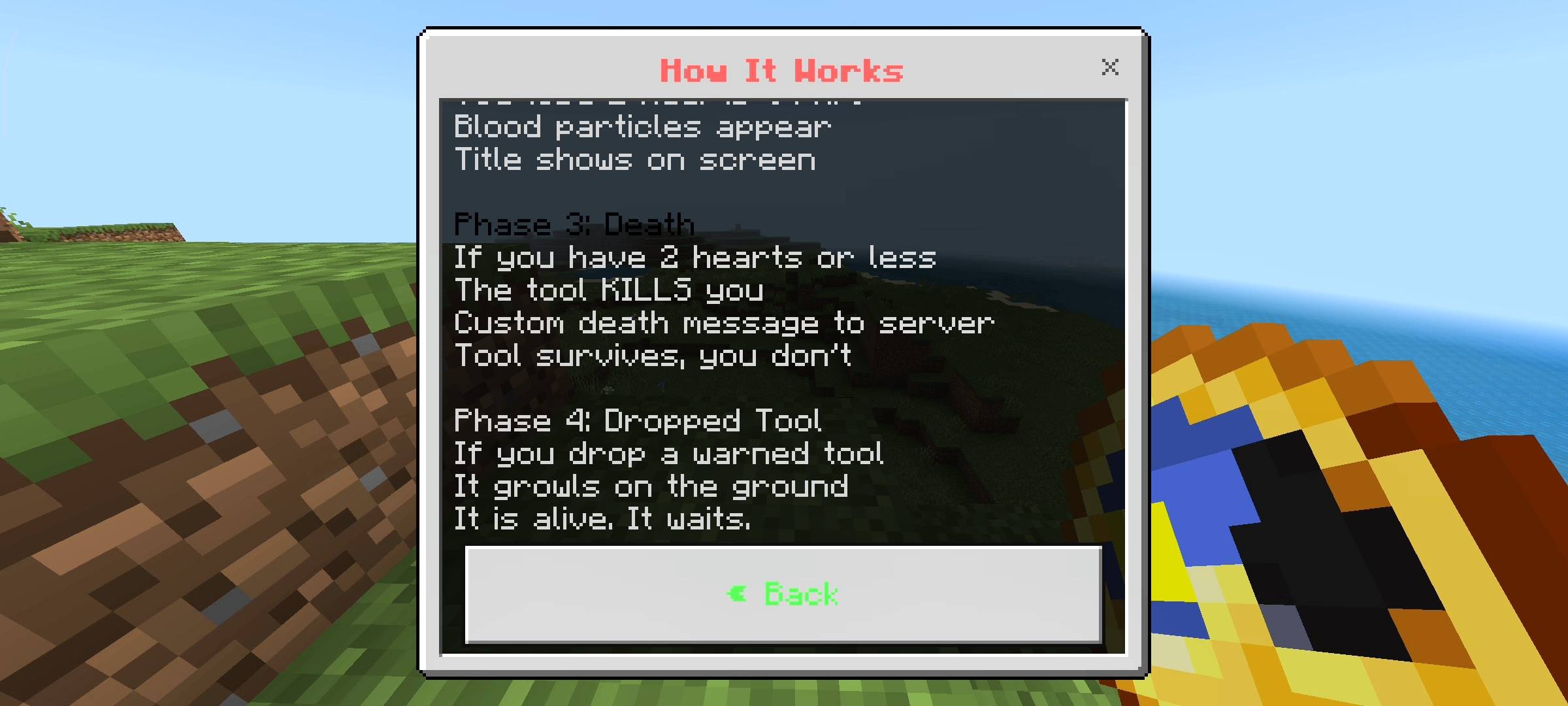 Bloodthirsty Tools - Cursed Durability — screenshot 2