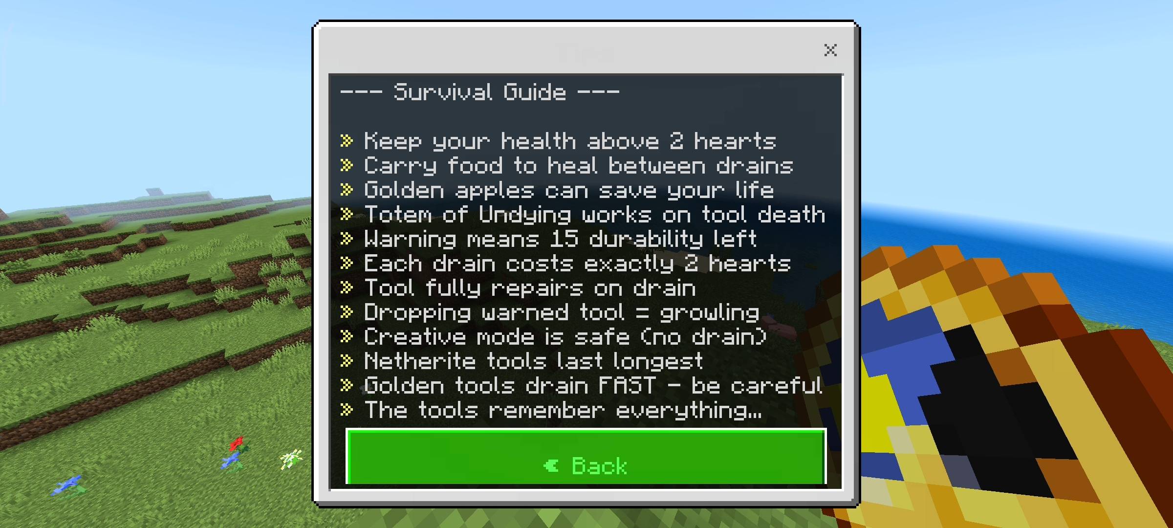Bloodthirsty Tools - Cursed Durability — screenshot 3