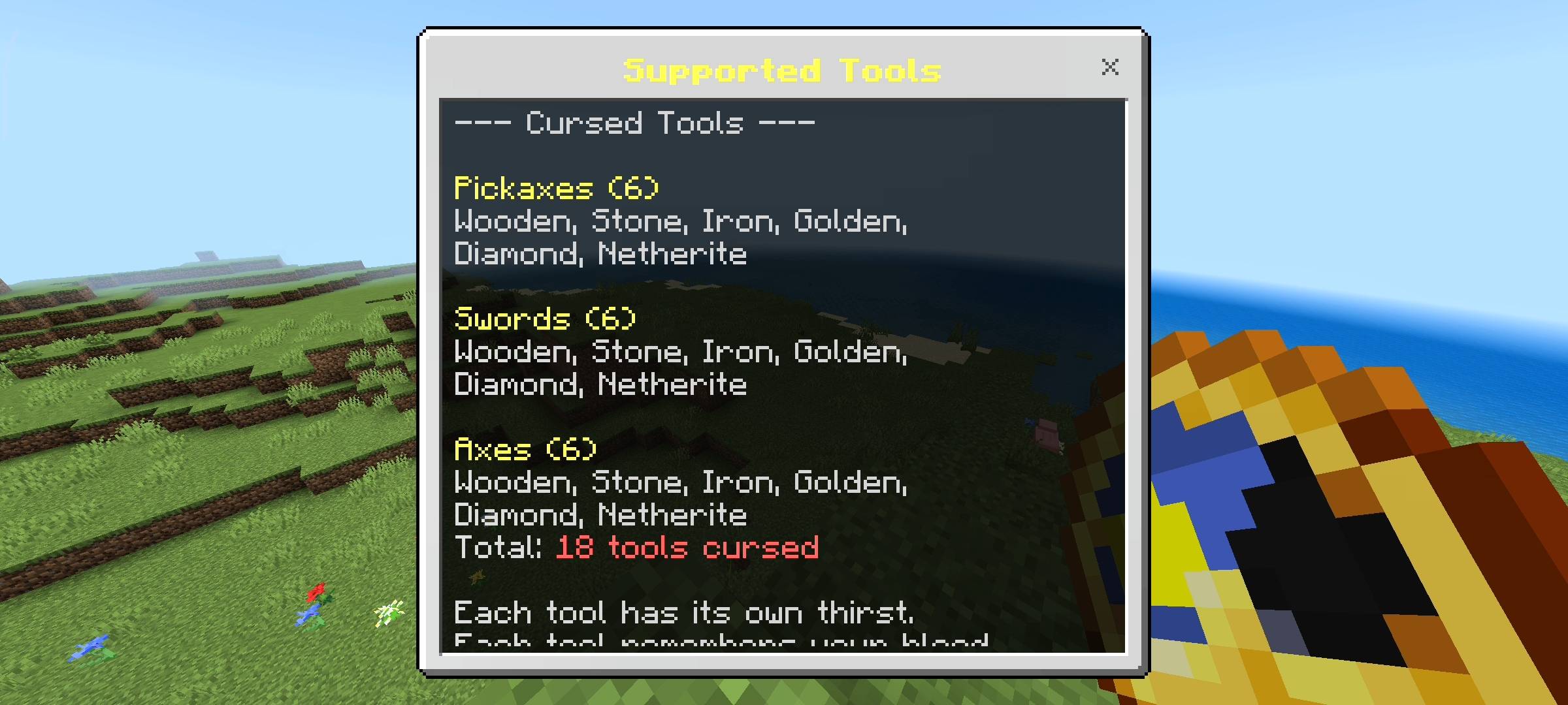 Bloodthirsty Tools - Cursed Durability — screenshot 8