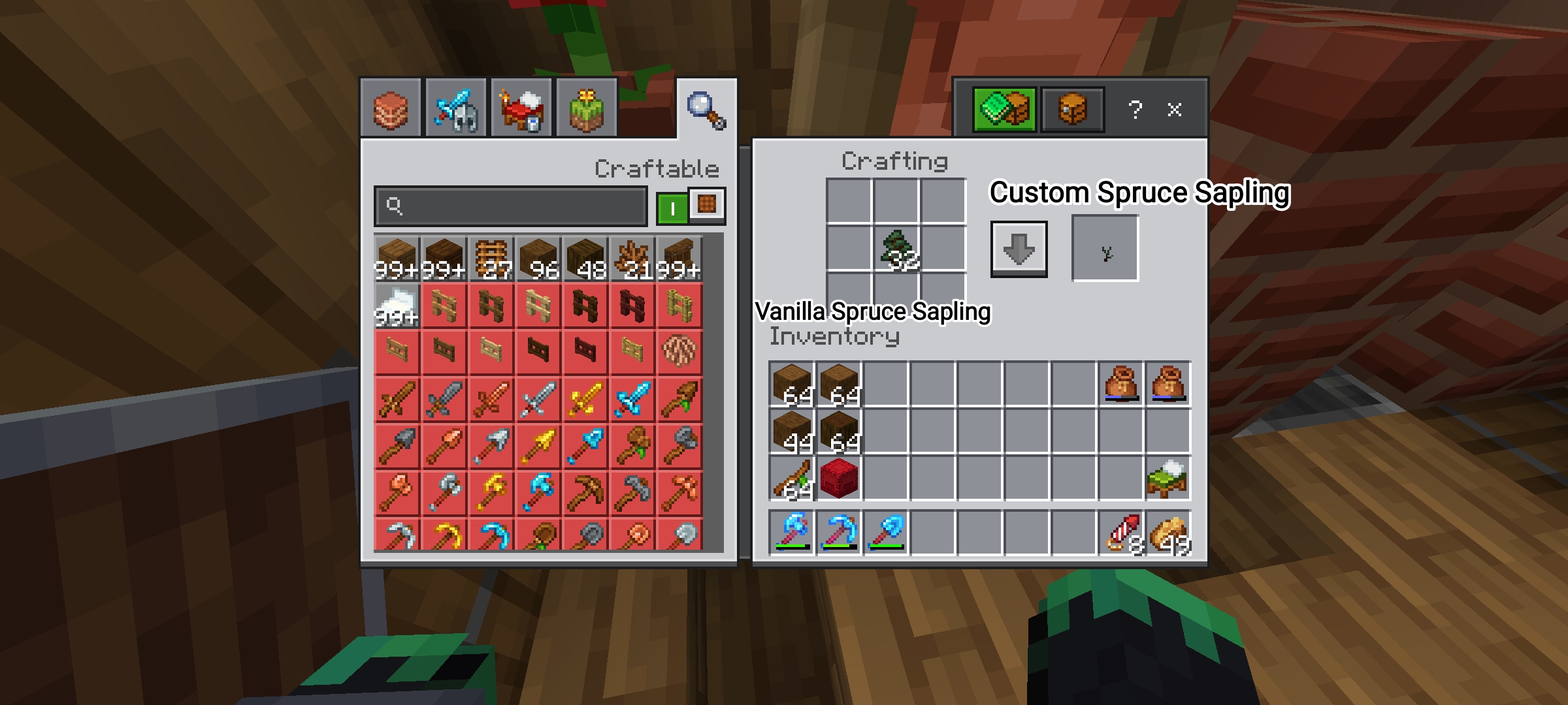Custom Tree Growth — screenshot 2