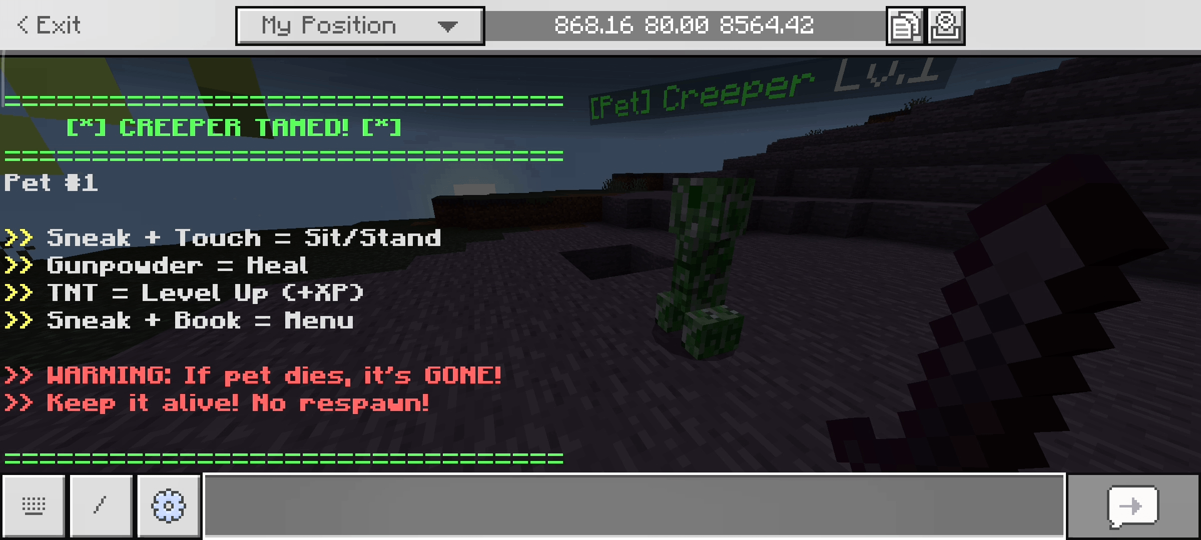 RR Creeper Pet — screenshot 3