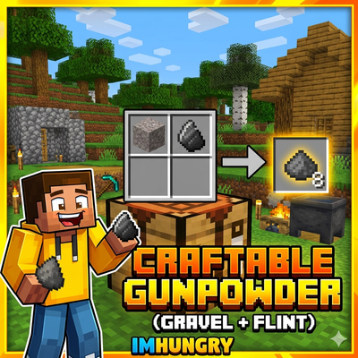 ImHungry's Easy Craft Gun Powder