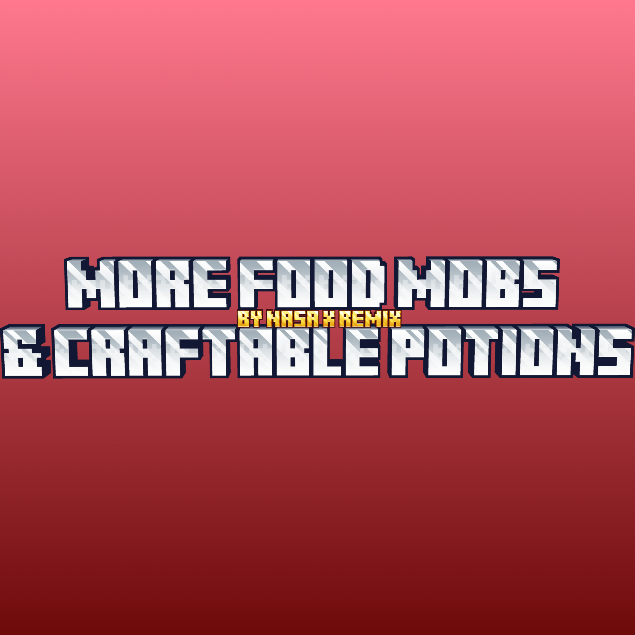 [Realm Compatible]Nasa's more food mobs and craftable potions