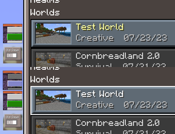 Menu Buttons of Stone — screenshot 1