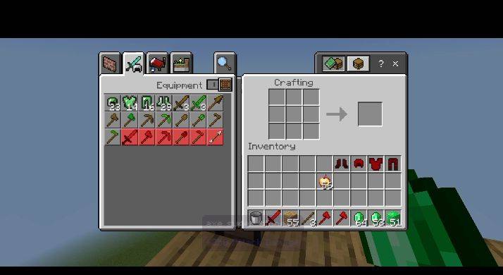 Super Stone Armor and Emerald Weapons Mod for Minecraft PE – Epic Swords, Powerful Armor, Crafting Tools and Survival Addon — screenshot 5