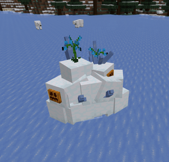 Cursed Snow Monster Golem — screenshot 3