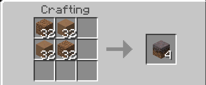Craftable Podzol and Mycelium — screenshot 2