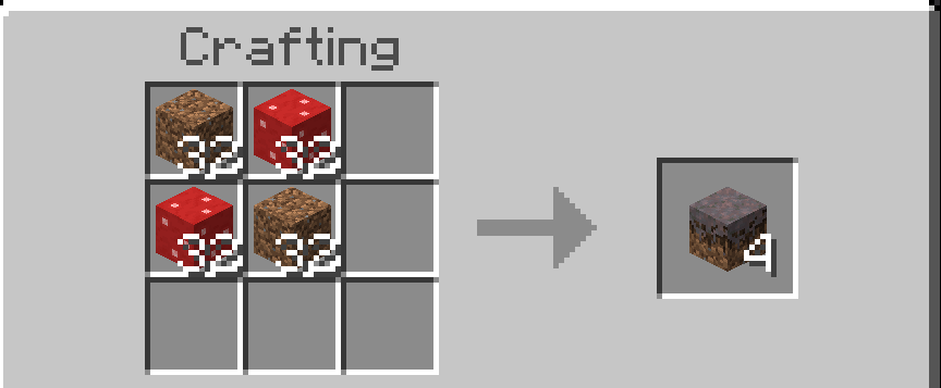 Craftable Podzol and Mycelium — screenshot 3