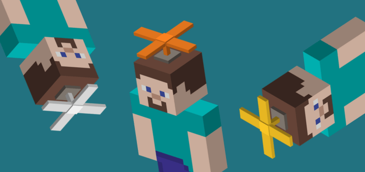Fly Head Copter — screenshot 1