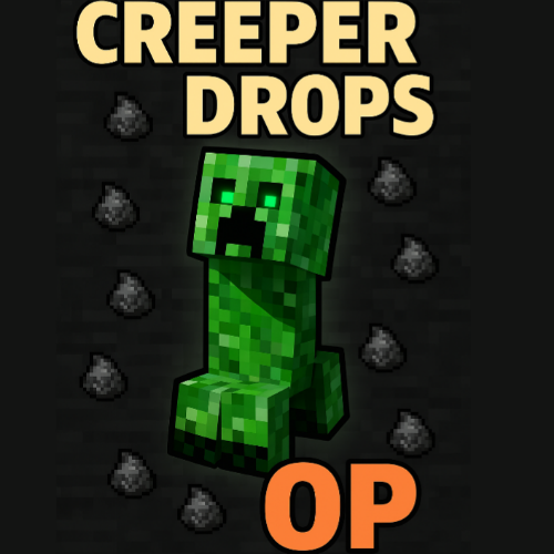 Efficient Creeper Drops (Achievement Enabled)