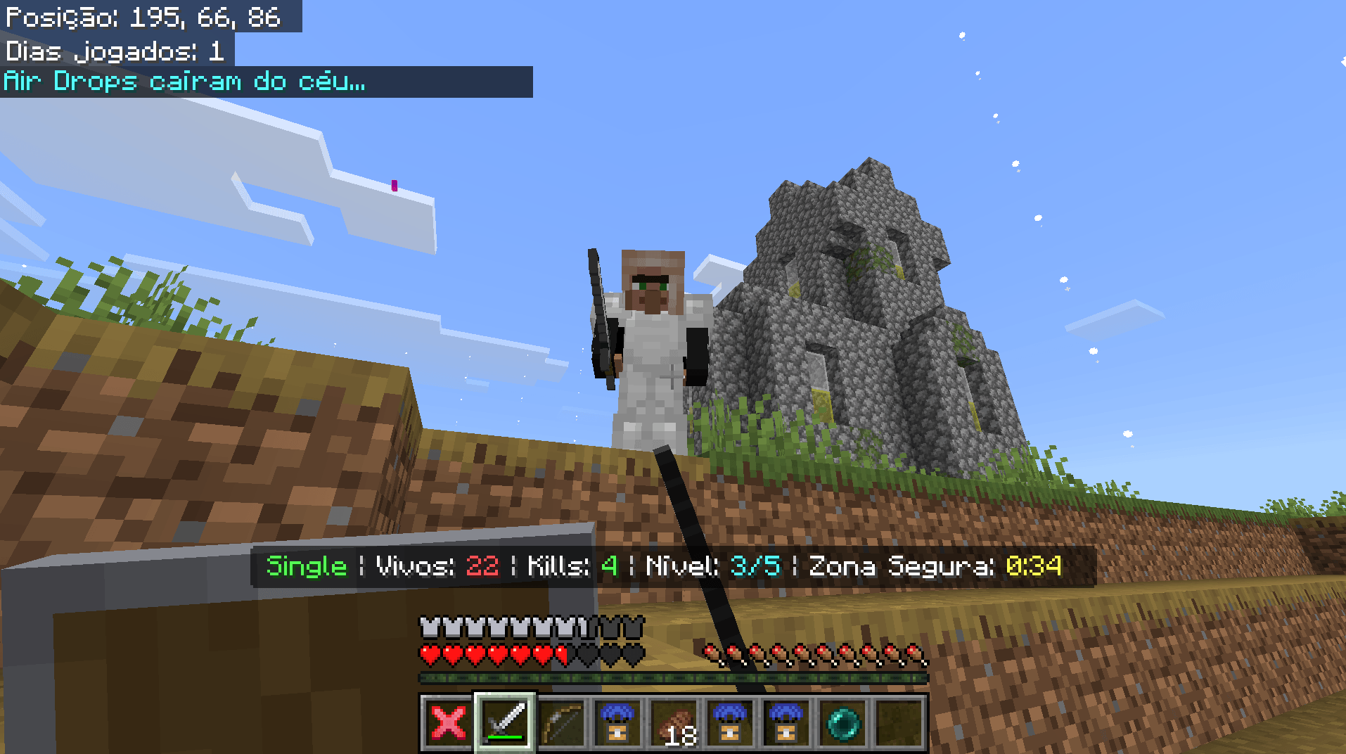 Sky Drop - Battle Royale Simulator Add-on — screenshot 6