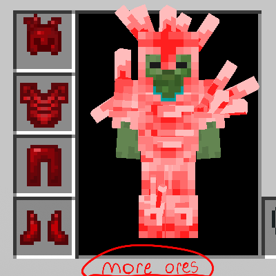 Many ores!