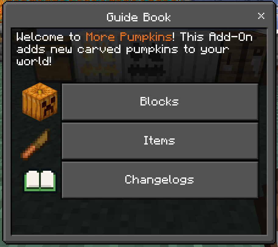 More Pumpkins Add-On — screenshot 4