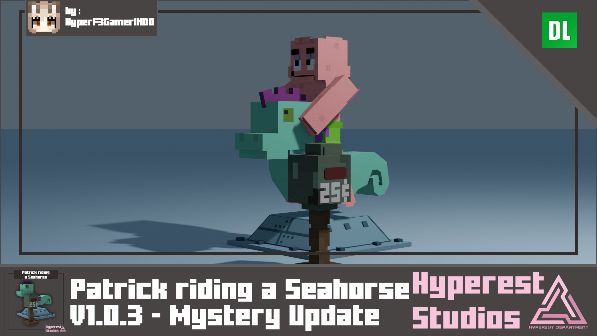 Patrick Riding a Seahorse | v1.0.3 Mystery Update — screenshot 1