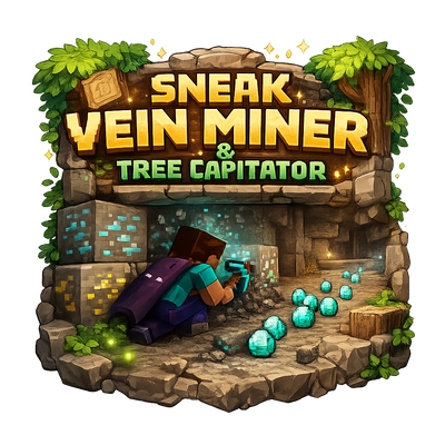 Sneak Vein Miner & Tree Capitator