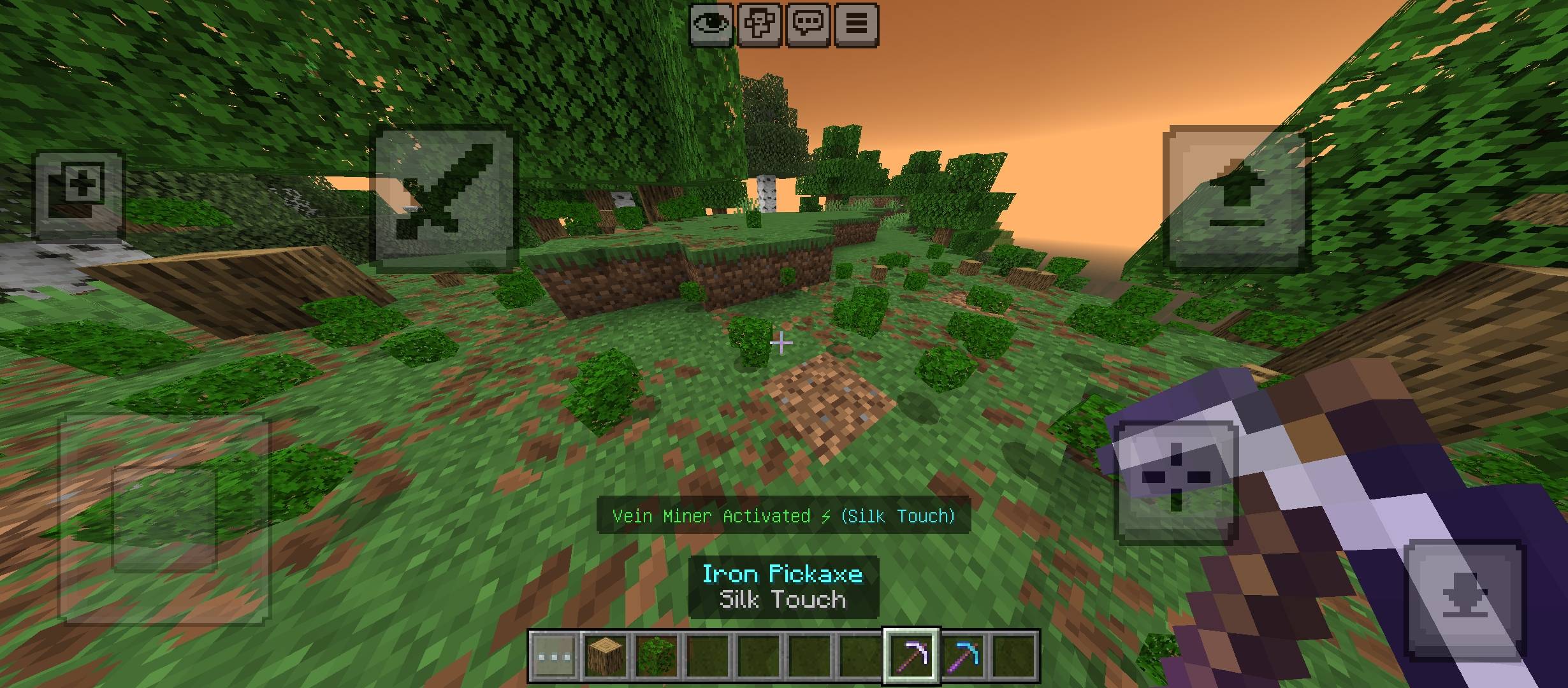 Sneak Vein Miner & Tree Capitator — screenshot 2