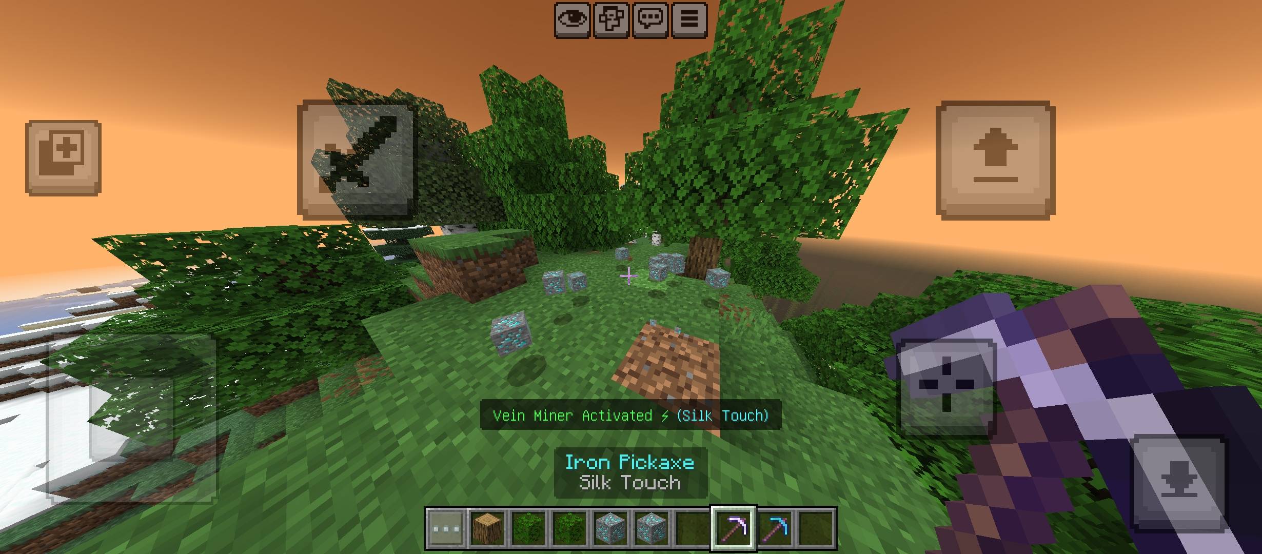 Sneak Vein Miner & Tree Capitator — screenshot 4