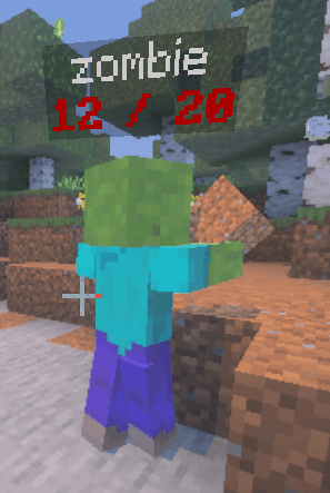 Mob Health Bar Display — screenshot 3