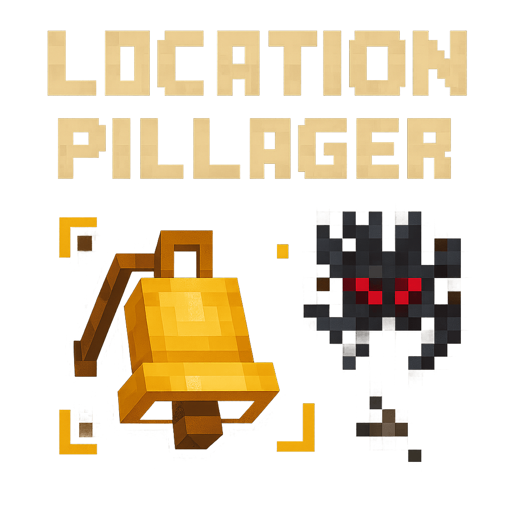Locate Raids with the Bell | MCPEDL Bedrock| — screenshot 1