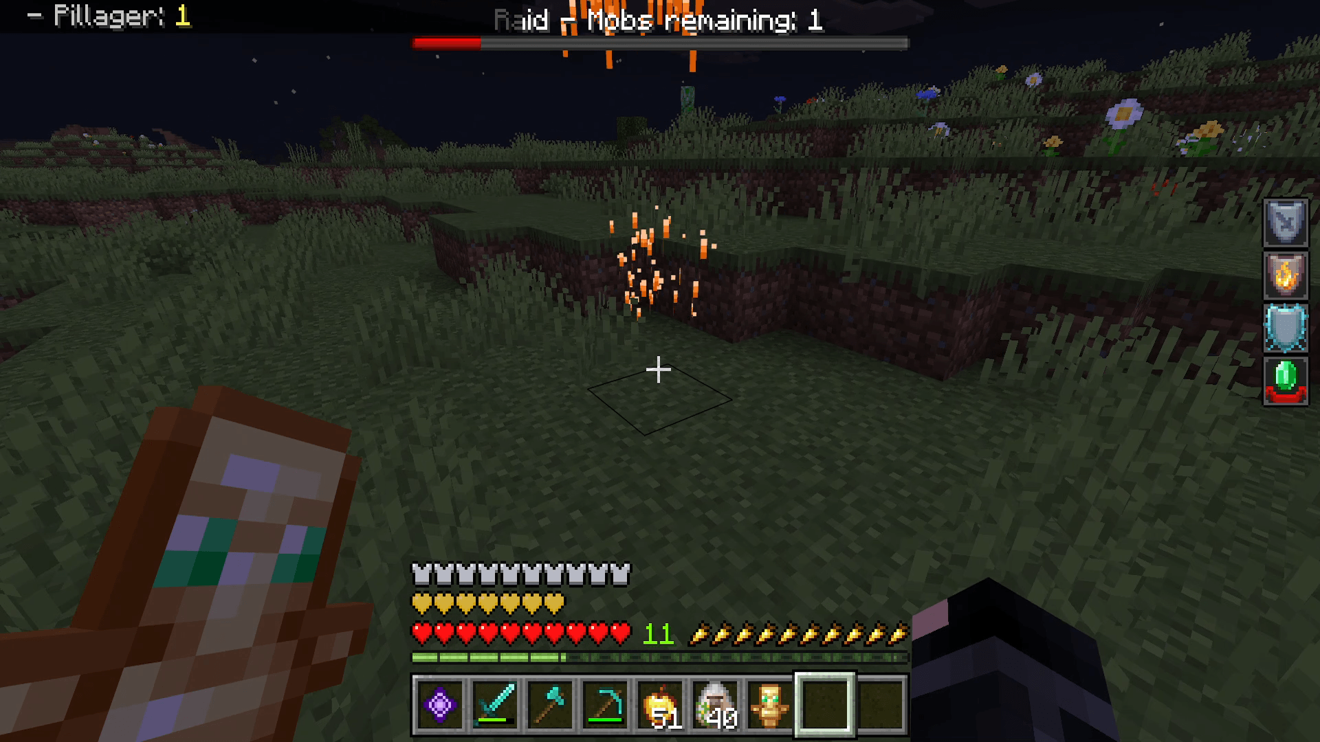Locate Raids with the Bell | MCPEDL Bedrock| — screenshot 3