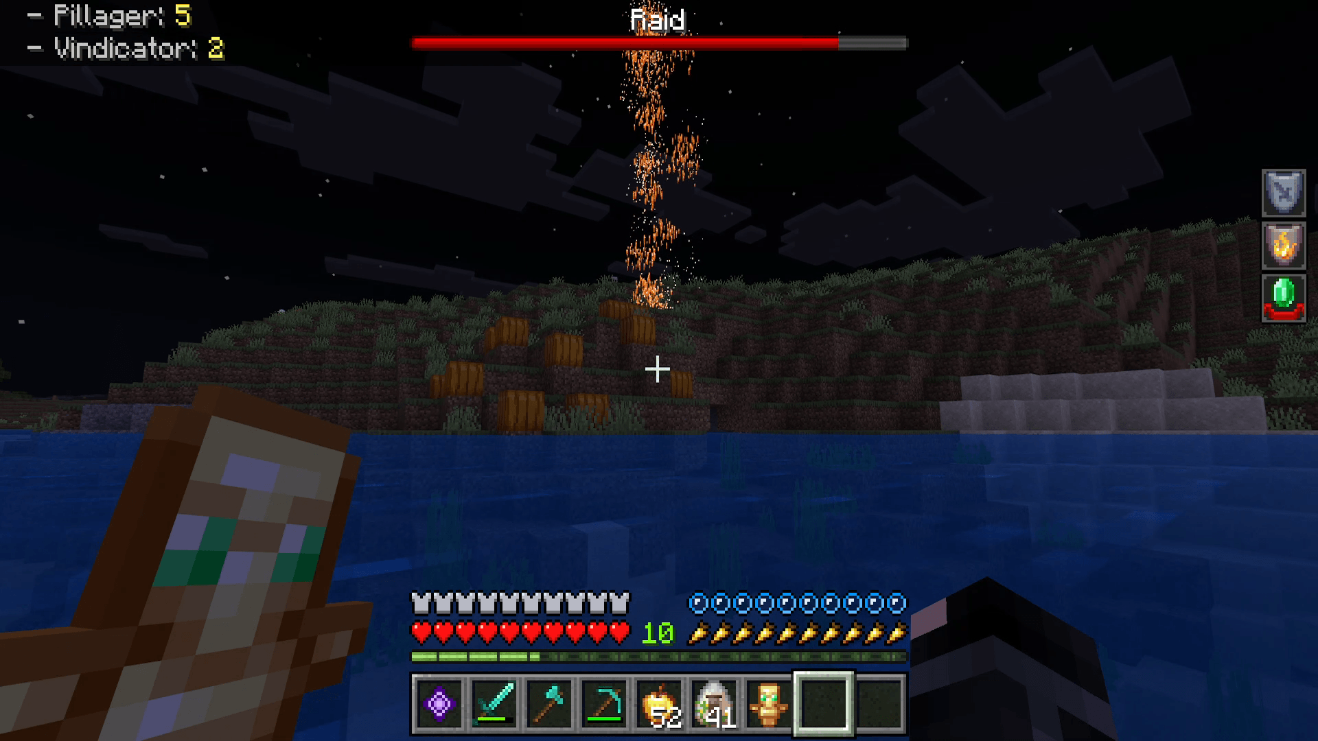 Locate Raids with the Bell | MCPEDL Bedrock| — screenshot 4